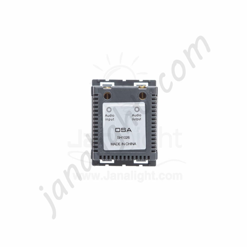 OSA فوليوم صوت 700 وات اسود osa Socket Dimmers 700w For sound black